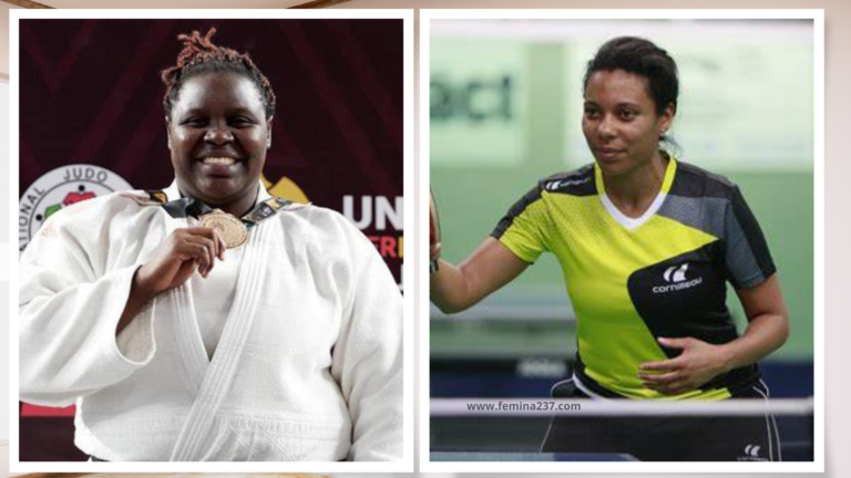FOCUS : Ces athlètes féminines qui vont représenter le Cameroun aux J.O de Paris Les Jeux Olympiques de Paris 2024 approchent à grands pas et les athlètes du monde entier se préparent à orner leurs cous d’or. Parmi les sportifs qui représenteront le Cameroun lors de cet événement mondial, on retrouve deux femmes exceptionnelles : Sarah Nana Hanffou en tennis de table et Richelle Anita Soppi Mbella en judo.