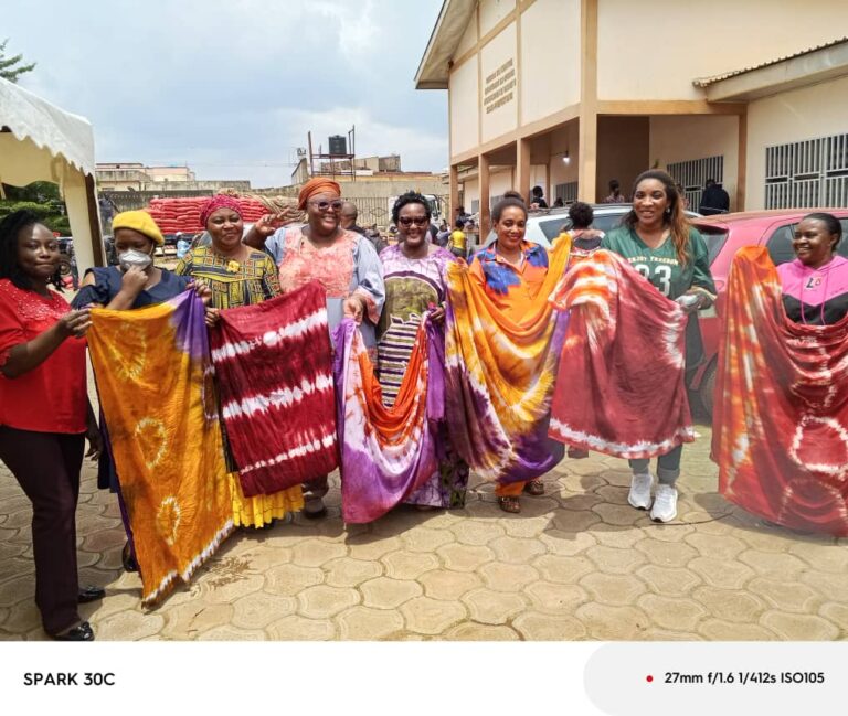 Virginie Simone Ngah, magnifie la femme dans dans l’arrondissement de Yaoundé 6 à l’occasion de la Journée Internationale de la Femme