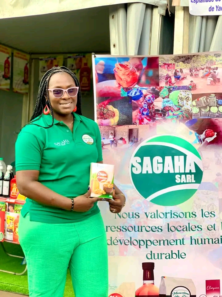 Nicaise Appolonie Ngono, la Promotrice de la boisson naturelle, Mendim Me Zon présente ses autres produits portés par le label Afan bé Bondé