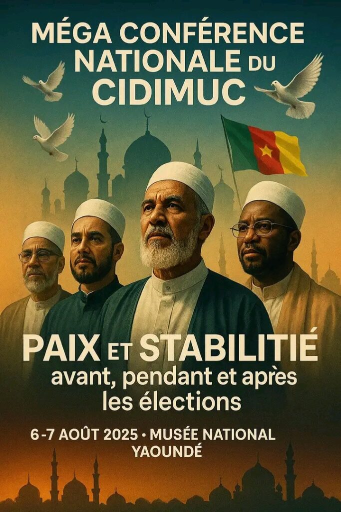 Élection présidentielle : Méga conférence pour la paix organisée par le CIDIMUC