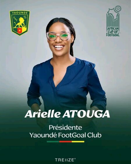 Arielle Atouga : Nouvelle présidente du Yaoundé FootGoat club